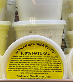 Pure Raw African Shea Butter (Whipped) 8 oz.