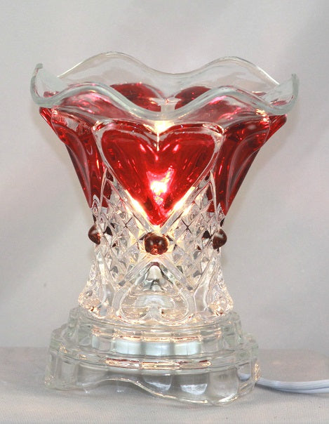 Clear Oil Warmer, Table Top Oil Warmer