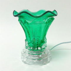 Green Table Top Oil Warmer