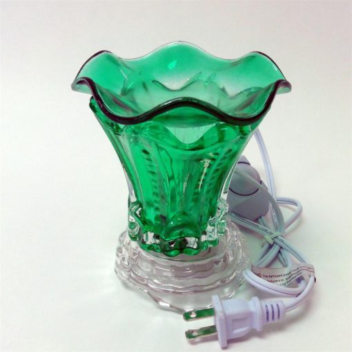 Green Table Top Oil Warmer
