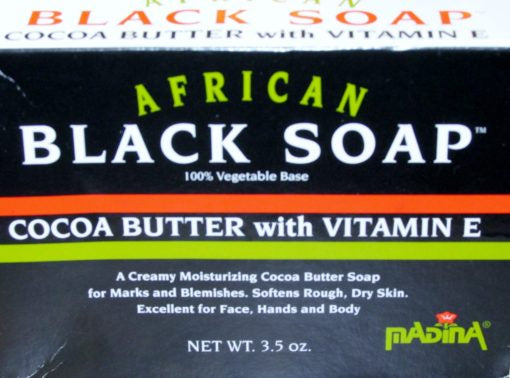 African Black Soap Coco Butter & Vitamin E