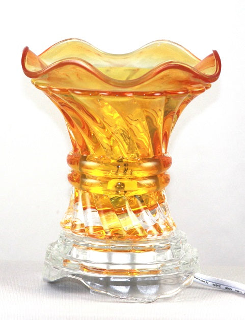 Amber Table Top Oil Warmer
